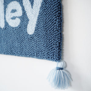 Blue Custom Wall Hanging