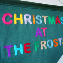 Family Christmas Pennant Flag