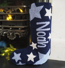 Custom Star Christmas Stocking