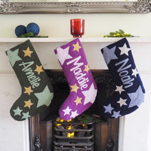 Custom Star Christmas Stocking