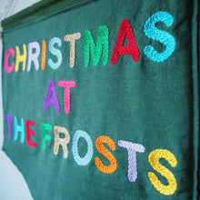 Family Christmas Pennant Flag