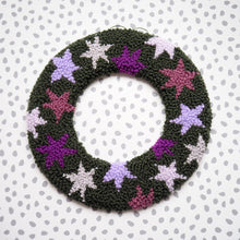 Green Star Letter Wall Hanging
