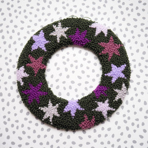 Green Star Letter Wall Hanging