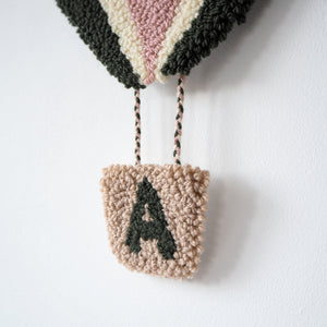 Personalised Hot Air Balloon Wall Hanging