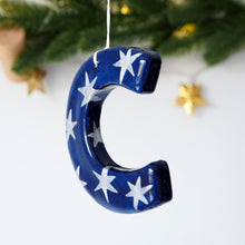 Handmade Star Clay Hanging Letter