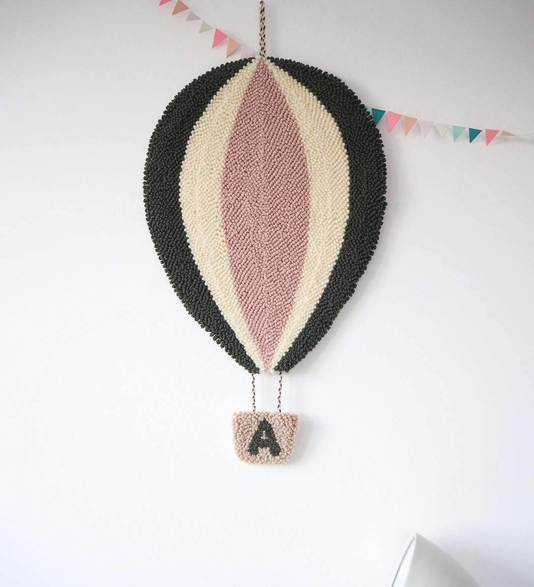 Personalised Hot Air Balloon Wall Hanging