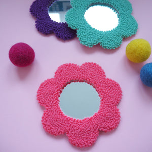 Handheld Flower Mirror