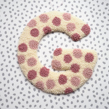 Pink Polka Dot Letter Wall Hanging