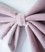 Large Velvet Door or Wall Bow