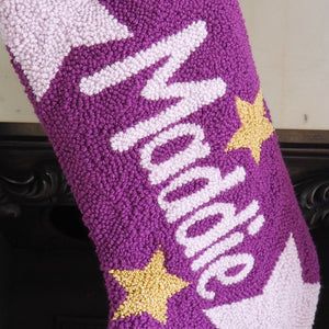 Custom Star Christmas Stocking