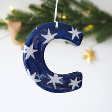 Handmade Star Clay Hanging Letter