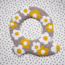 Yellow & White Daisy Flower Letter Wall Hanging