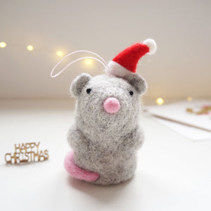 Mouse Christmas Tree Decoration