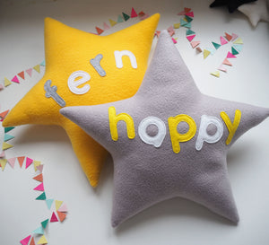 Happy Star Cushion